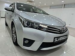 Toyota Corolla Altis 1.6L CVT Elegance LED Keyless Silver 2016